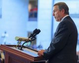 After Speaker John Boehner (pictured) resigned, a squabble over who would be the new speaker put the Freedom Caucus center stage.  Image: Boehner's website. 