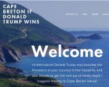 The website suggests moving to Cape Breton. 