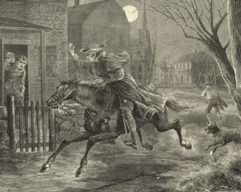 The National Guard: Minutemen of another age Paul Revere famously rode to alert the militia. In more recent history, the guard has been called out for wars, national disasters and civil unrest. Image: Woodcut.