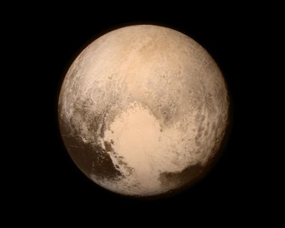 The latest image of Pluto, delivered courtesy of a camera aboard NASA's New Horizons spacecraft. Image: NASA.