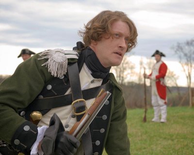 Samuel Roukin portrays John Graves Simcoe on 'Turn.'