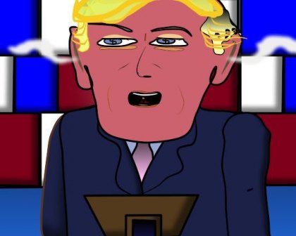 Insults: Part of the American campaign Donald Trump isn't the first to toss insults. American campaigns have always been rough and tumble. Image: StudyHall.Rocks.