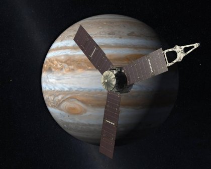 The Juno spacecraft will arrive at Jupiter July 4. 