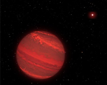Scientists were able to measure the rotation of a super-Jupiter. 